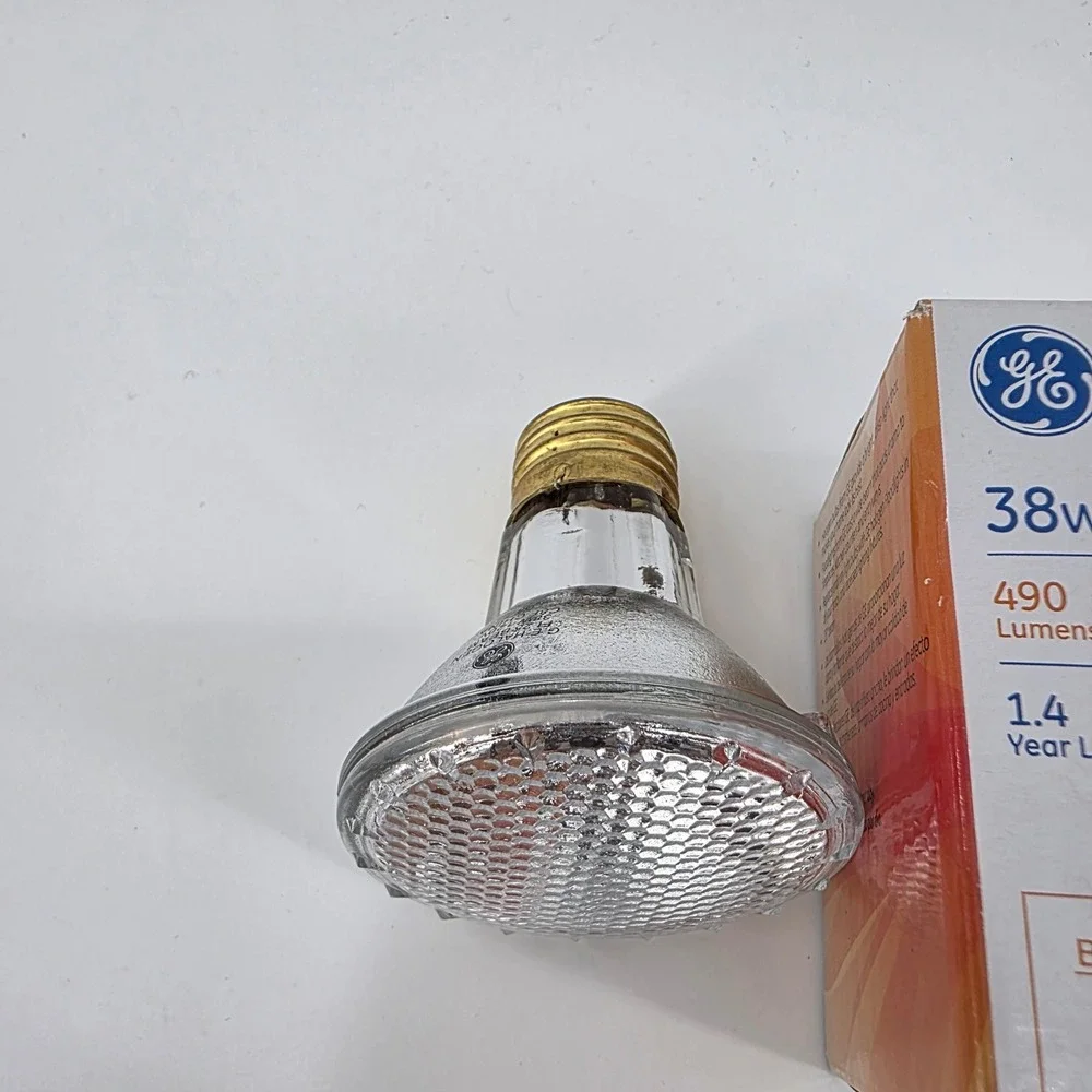 GE 38W Halogen PAR20 Indoor Floodlight Bulb 490 Lumens 2850K 40724 ONE BULB ONLY - Picture 4 of 8